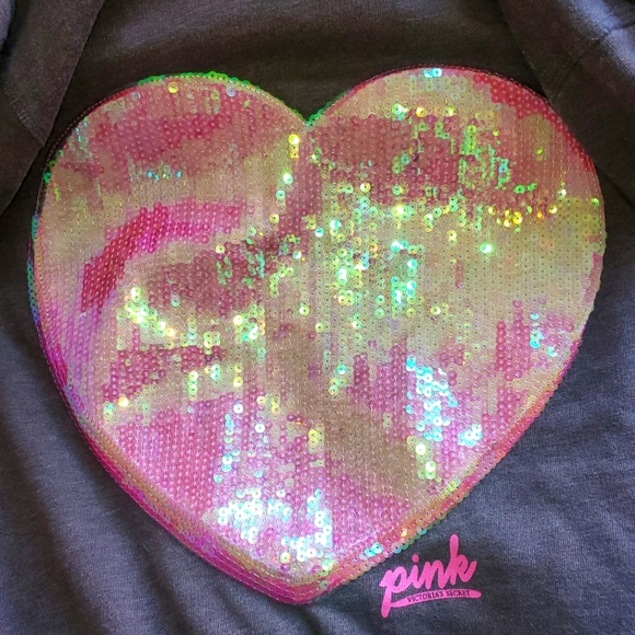 Victoria's Secret PINK Vintage Bling Hoodie HTF - Picture 4 of 9